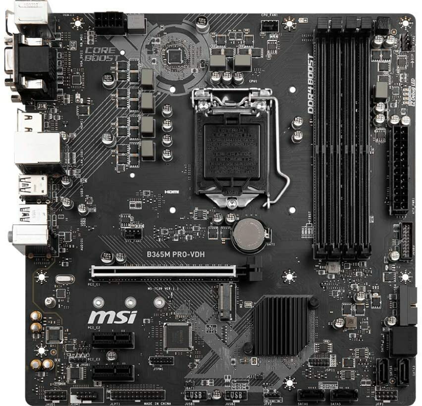 For MSI B365M PRO-VDH Motherboard LGA1151 DDR4 ATX Mainboard