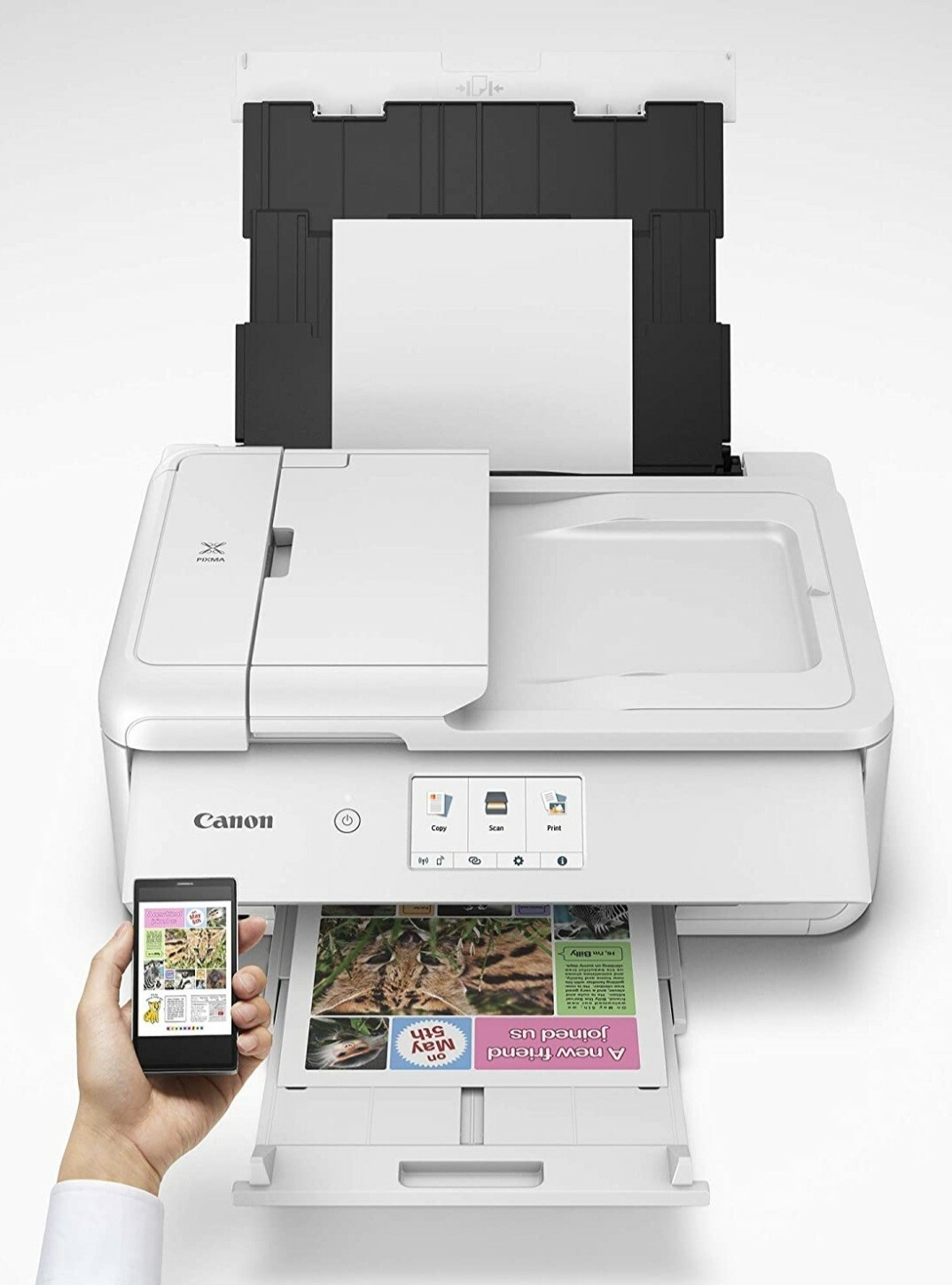 ⭐⭐⭐⭐⭐Brand New Canon - PIXMA TS9521C Wireless All-In-One Printer in White ⭐⭐⭐⭐⭐