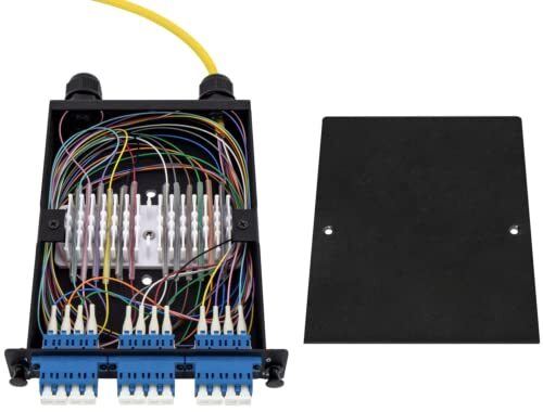 12 Fiber LC UPC Sm LGX Cassette Pre Loaded With Adapters And Pigtails Adapter