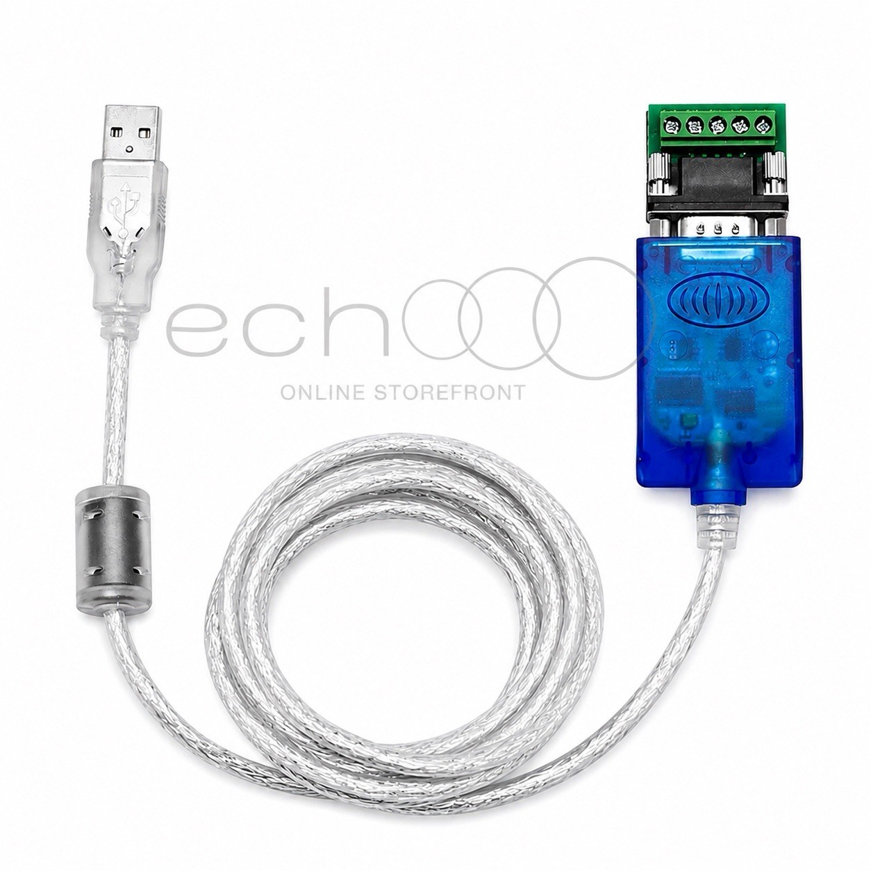 UTEK UT-890A USB to RS-485/422 Serial Converter 1-Port ESD Protection 5ft