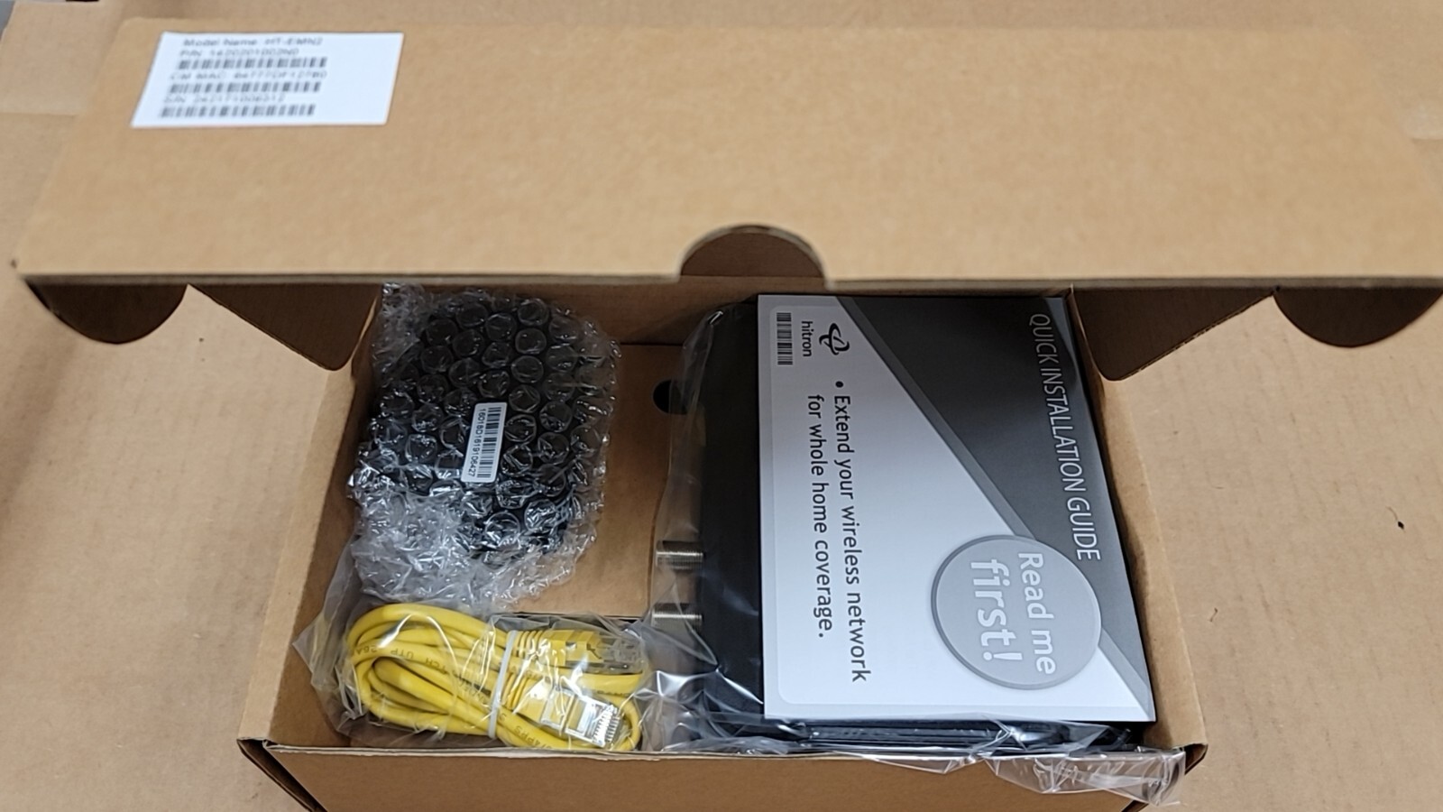 Hitron HT-EMN2 Network Extender, Wi-Fi 2x2, MoCA, GigE - New Open