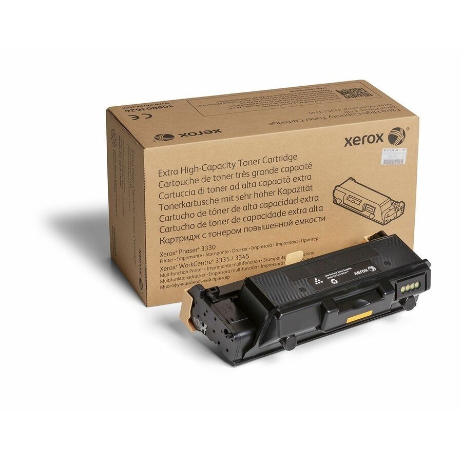 Xerox 106R03624 Extra High Capacity Black Toner Cartridge~P 3330~WC3335/3345 NIB