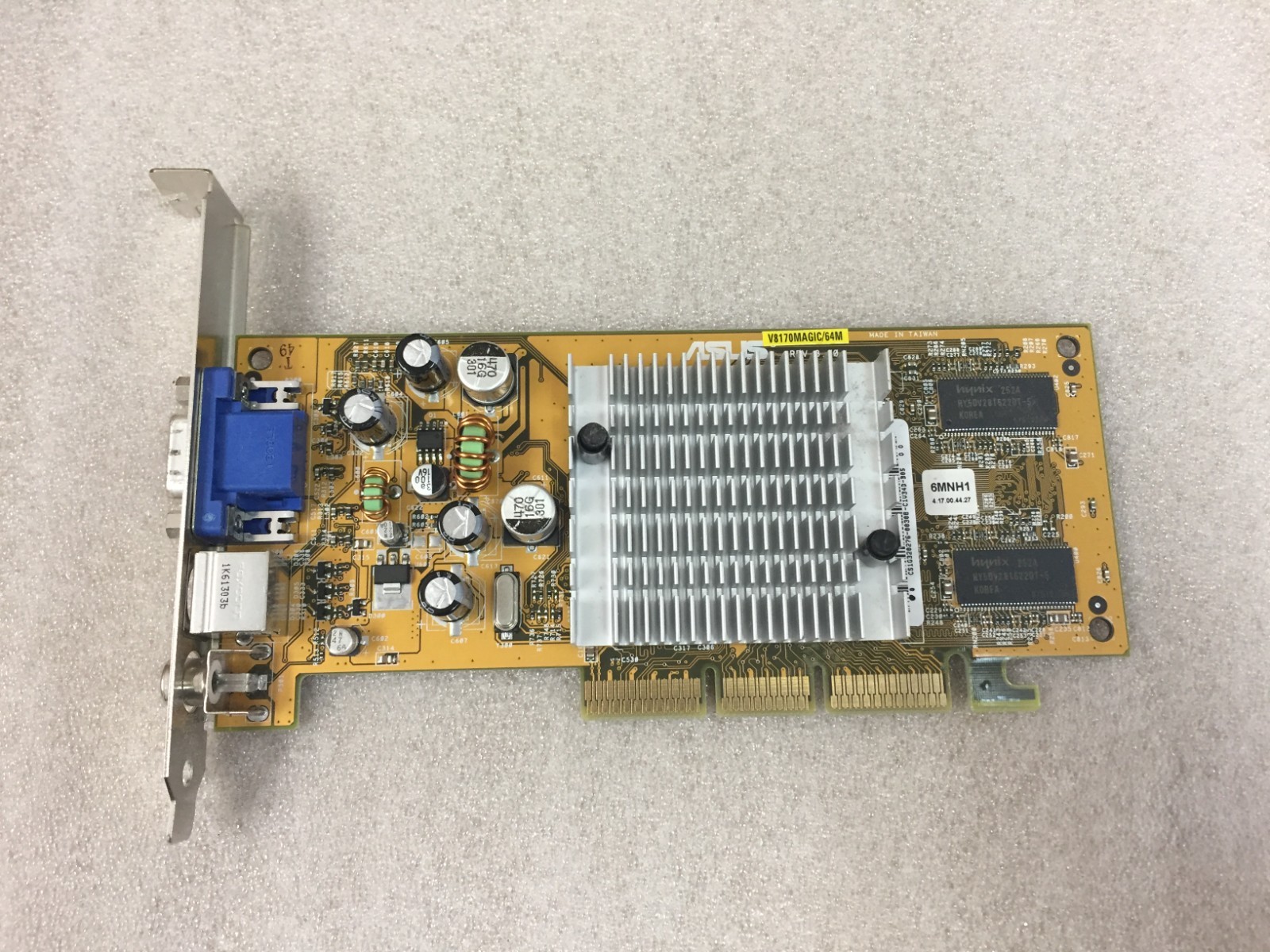 HP 5187-1531 ASUS V8170Magic Nvidia GeForce MX 420 64MB AGP Graphics Card