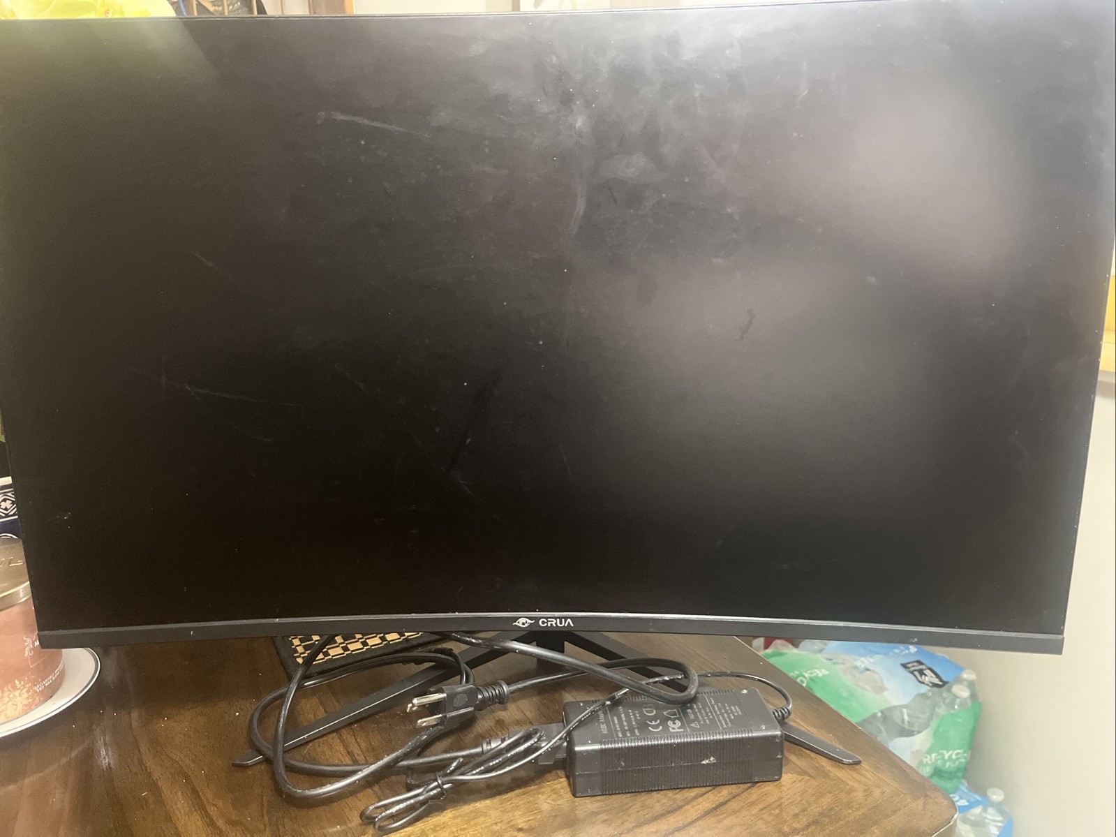 CRUA 27" Curved Gaming Monitor FHD 1920X1080P, 144Hz
