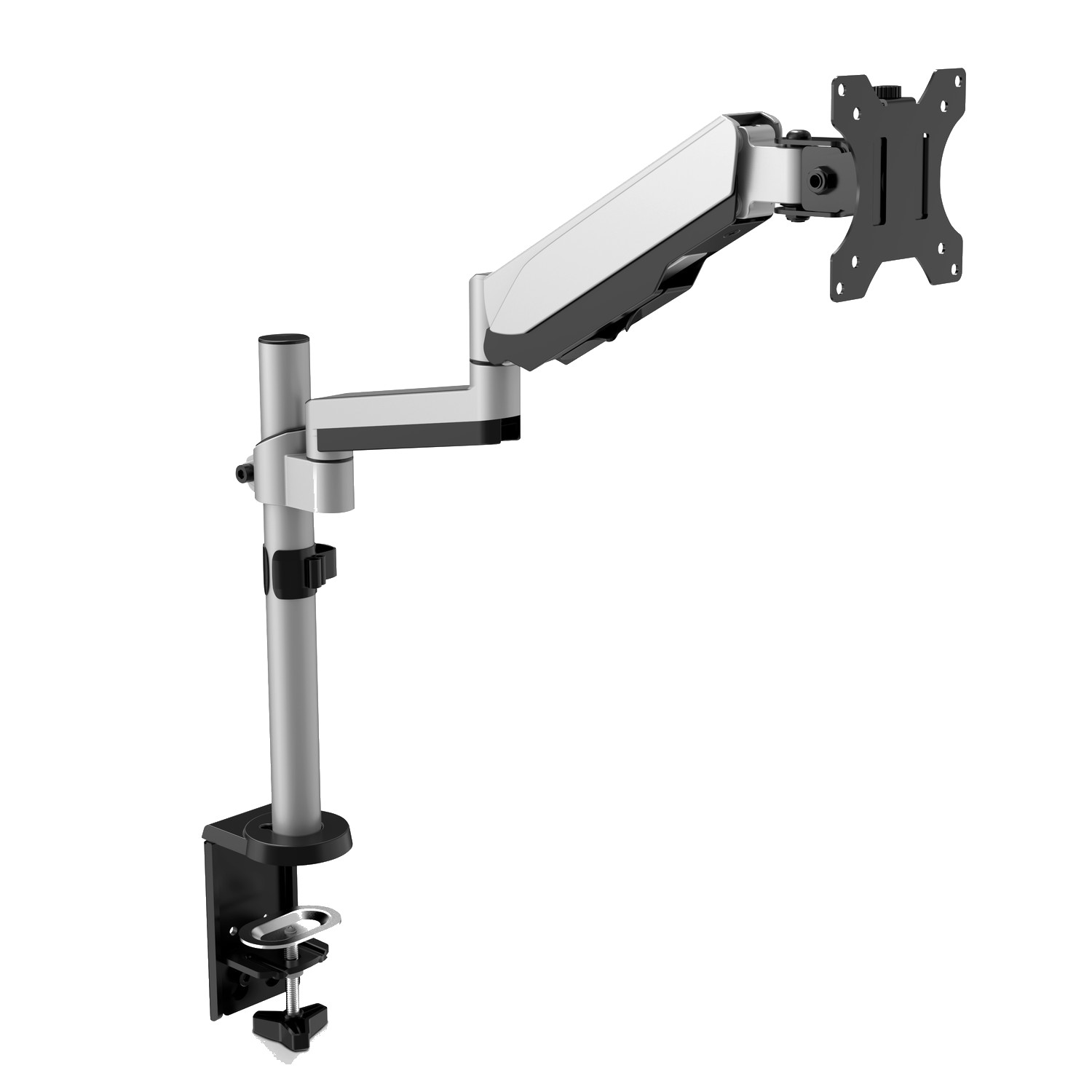 V7 Single Monitor Mount Touch Adjust For Up to 32" Model #DM1TA