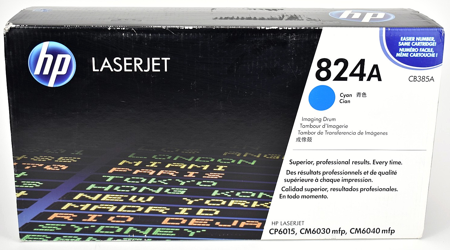 GENUINE SEALED HP 824A Cyan Imaging Drum - CB385A