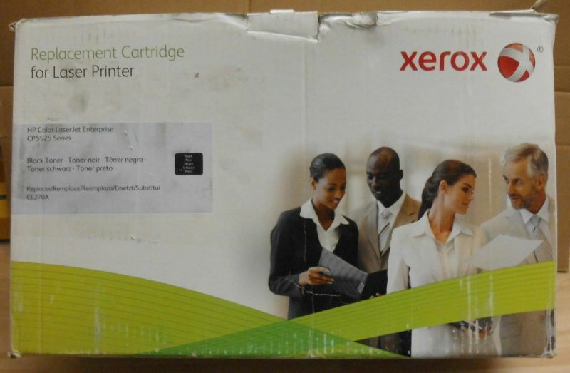Xerox Toner Black Compatible for HP LaserJet CP 5520 5525 Replaces CE270A