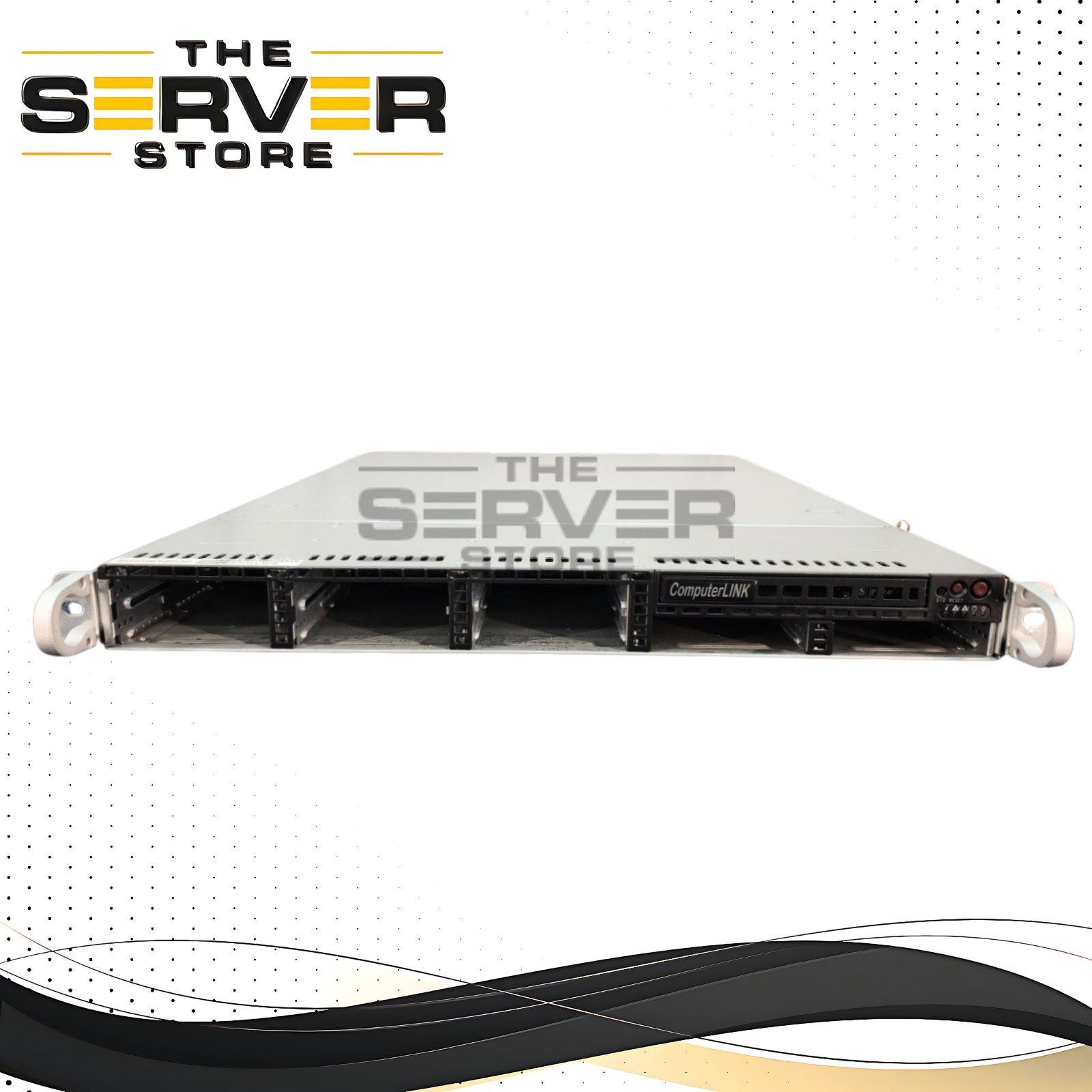 SuperMicro CSE 113 8 Bay SFF Barebone Server Chassis No System Board 2x 500W