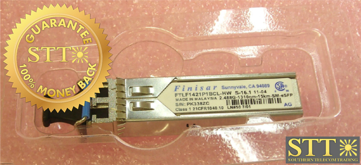 FTLF1421P1BCL-HW FINISAR SFP 2.488G 1310NM 15KM SM E NEW