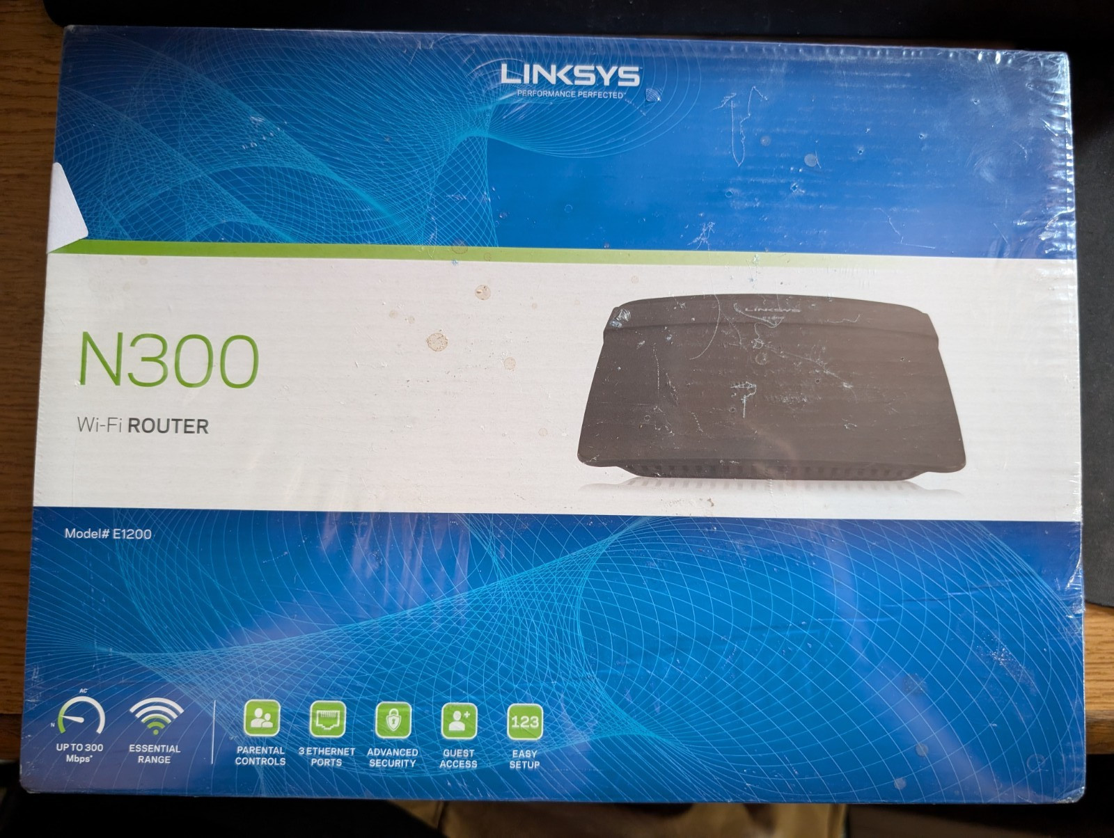 Linksys N300 E1200 300 Mbps 4-Port 10/100 Wireless N Router