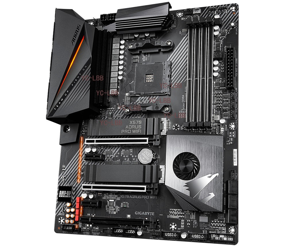 FOR GIGABYTE X570 AORUS PRO WIFI HDMI AMD AM4 Motherboard Test 100% OK