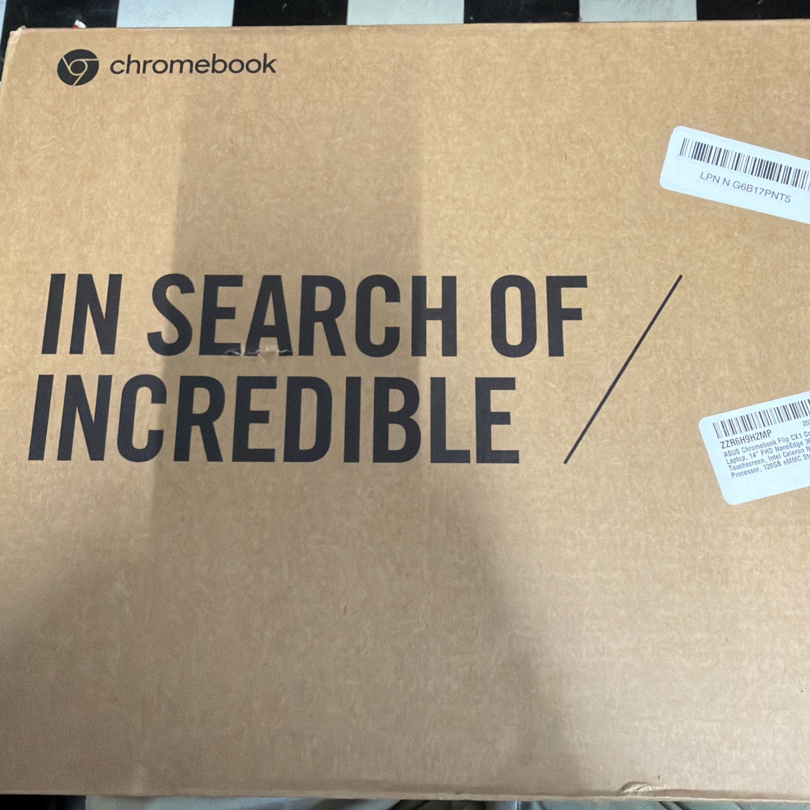 ASUS Chromebook Flip CX1400FK 14" Laptop Silver 128GB Celeron N4500 Chrome OS