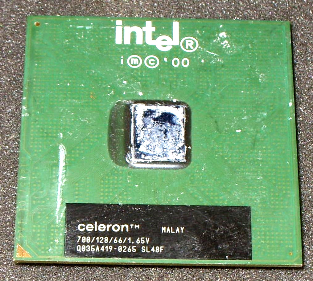 INTEL 700 MHz CELERON PROCESSOR,  SL48F, SOCKET 370