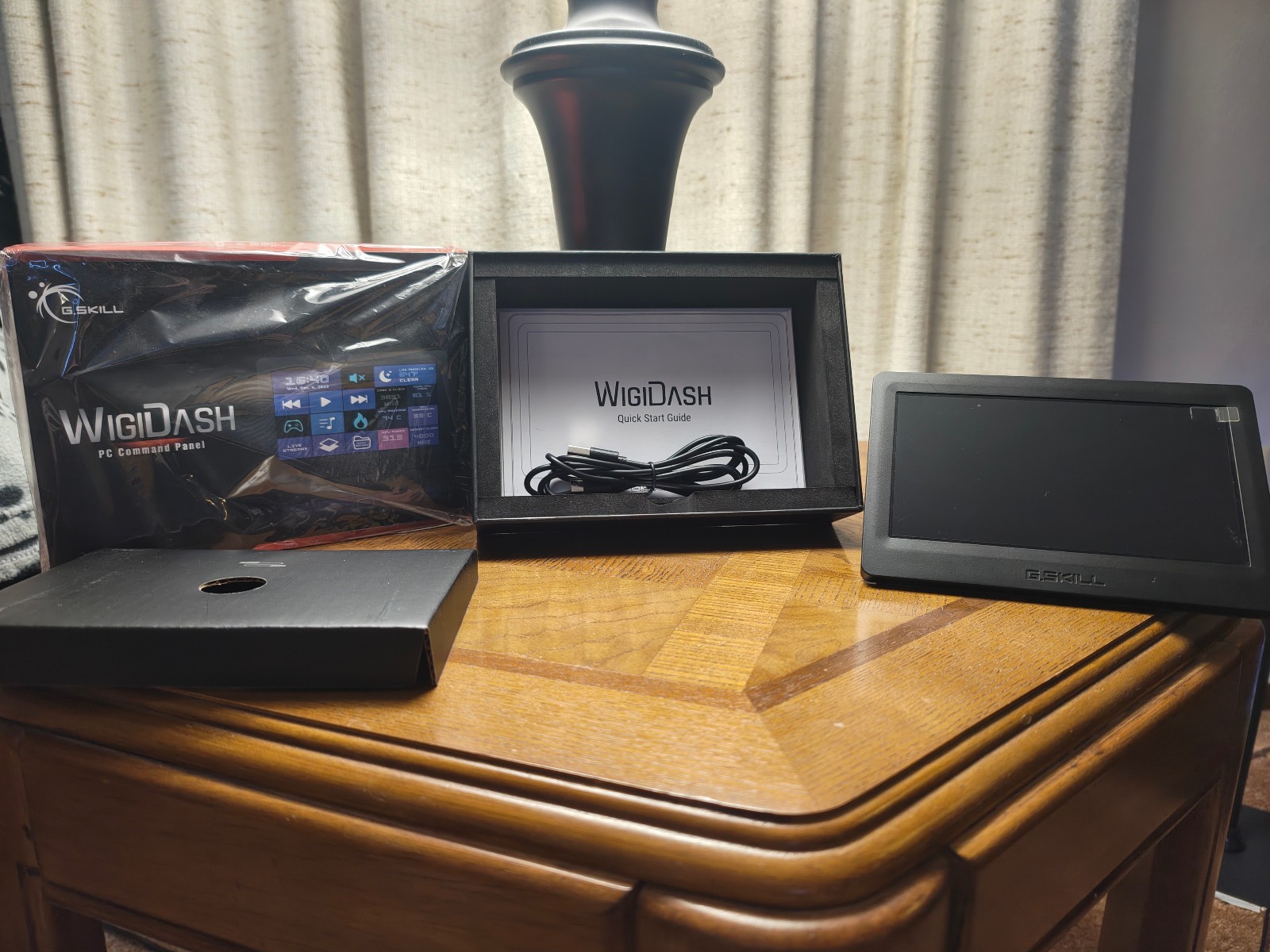 G.Skill WigiDash 7" PC Command Panel Touch Panel