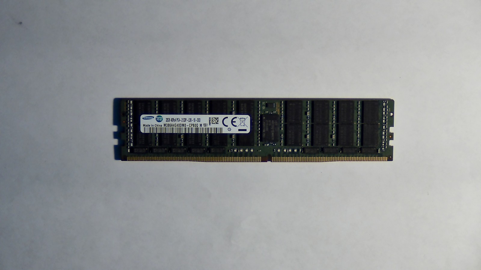 Samsung 32GB 4DRx4 PC4-2133P DDR4 ECC LRDIMM Server Memory M386A4G40DM0-CPB