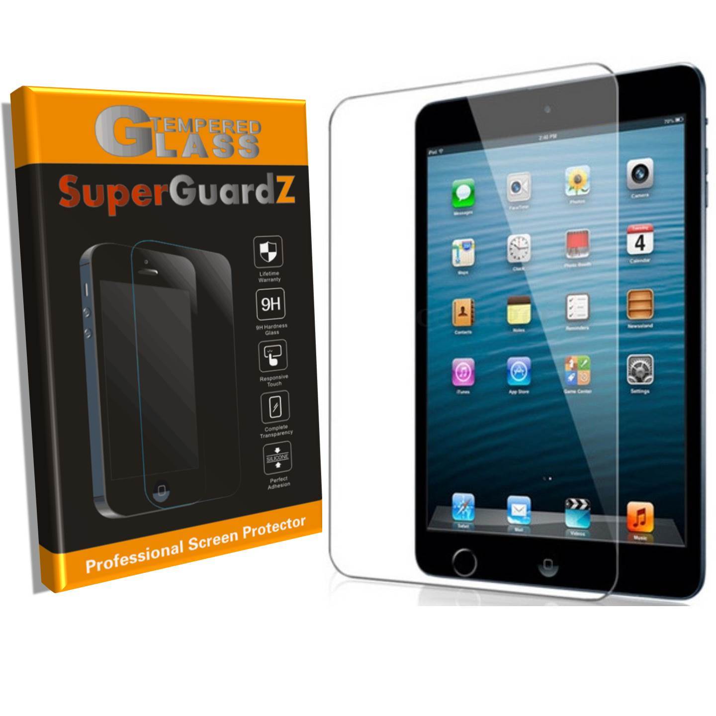 2X iPad Air 2 1 SuperGuardZ® Tempered Glass [Anti-Glare Matte] Screen Protector
