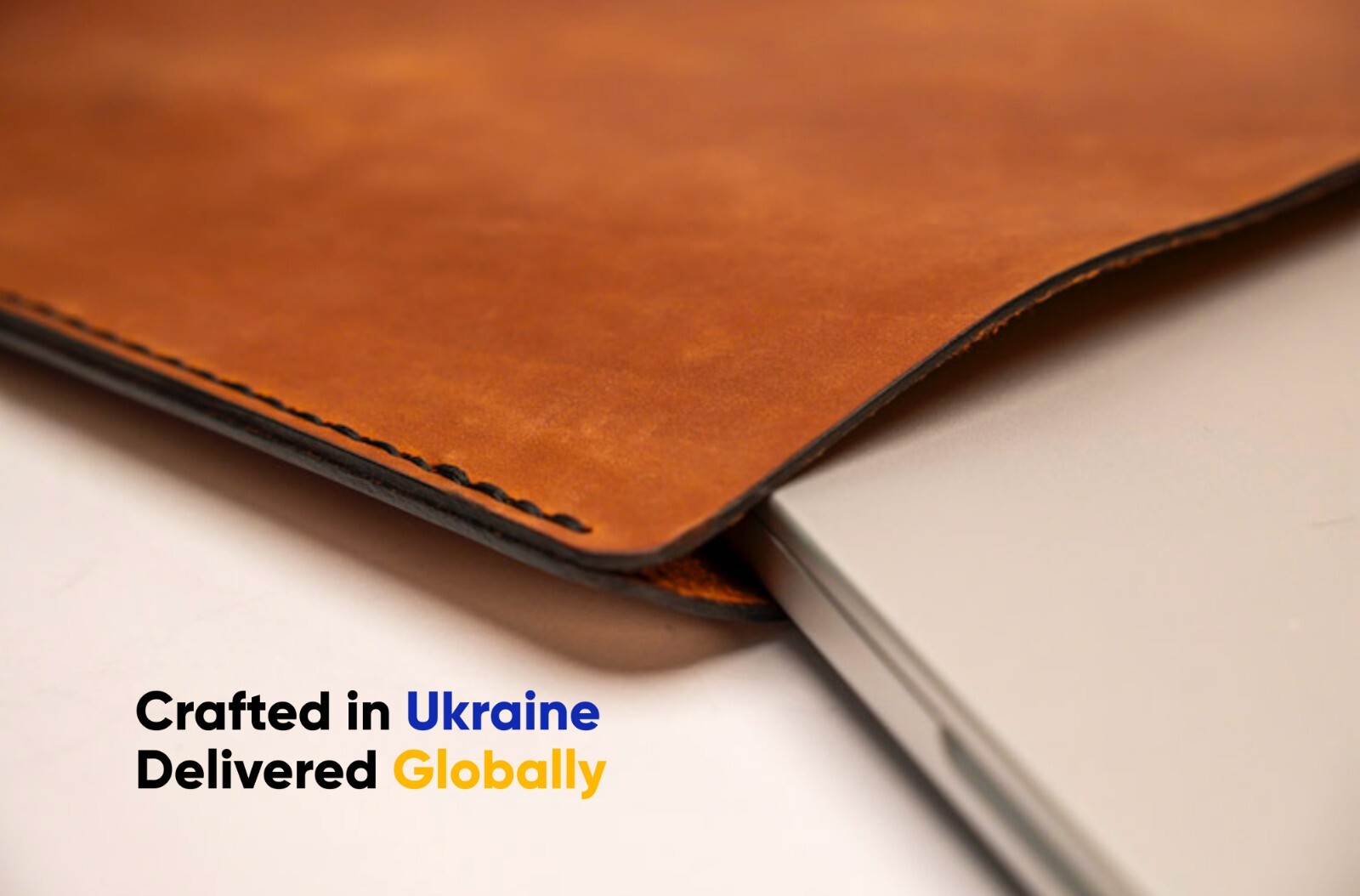 Premium Leather Apple Laptop Sleeve