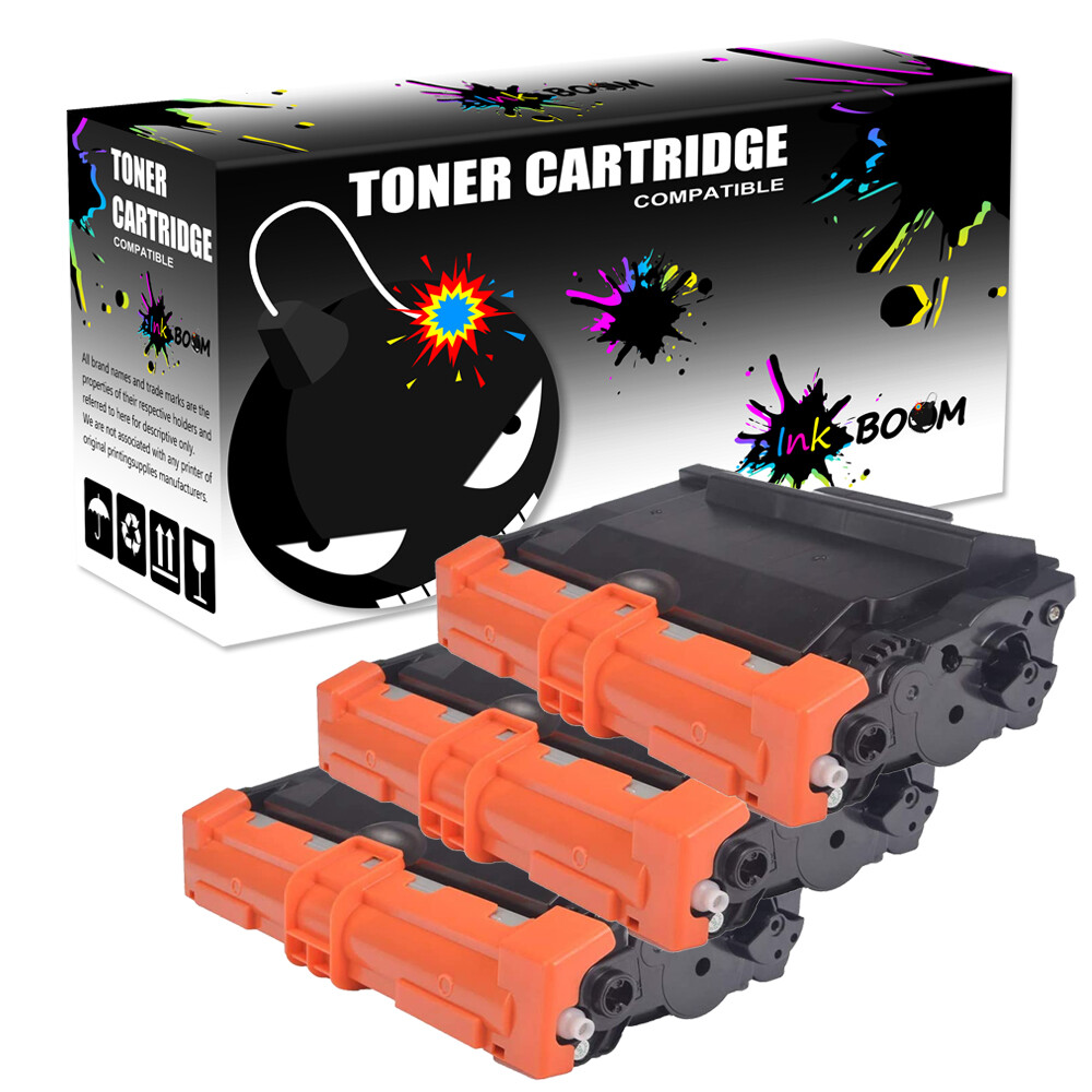 3 Black Toner fits Brother TN850 MFC-L6900DW HL-L6400DWT HL-L5000D DCP-L5650DN