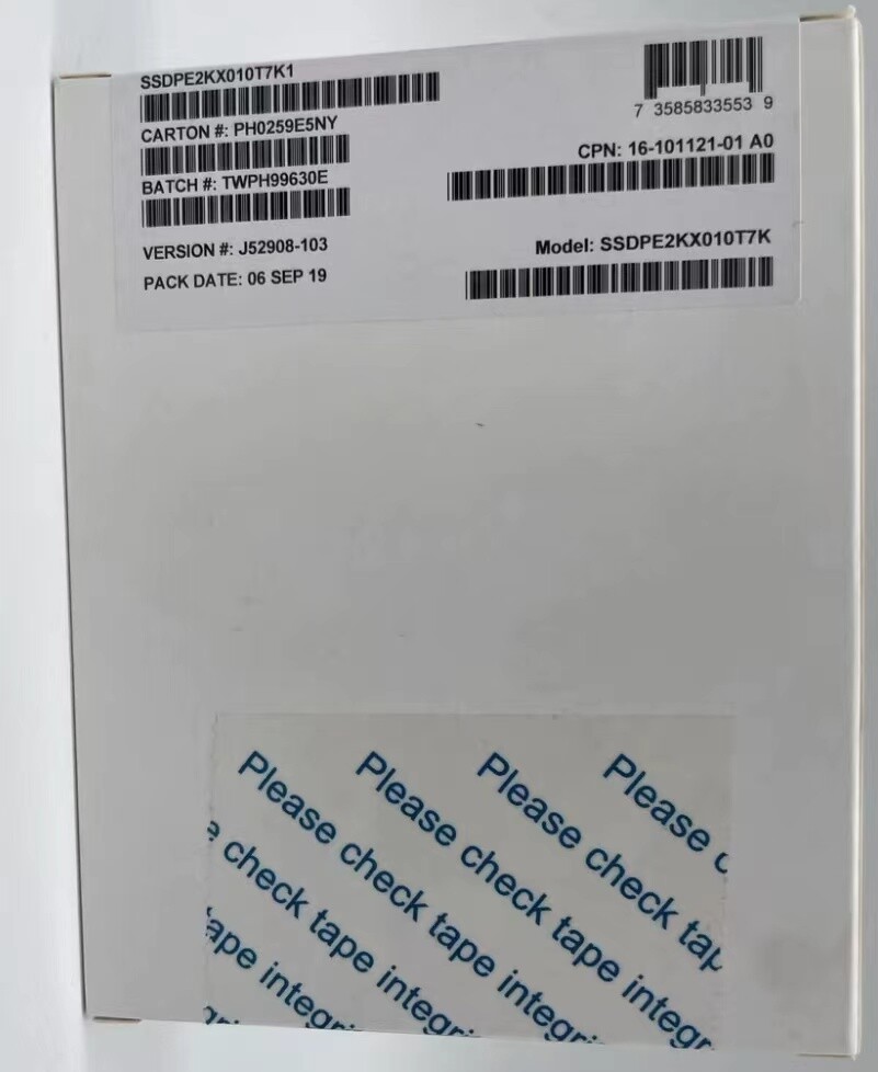 1TB SSD INTEL U2 P4500 SSDPE2KX010T7P1 SSDPE2KX010T7K1 SSDPE2KX010T7L1 TLC