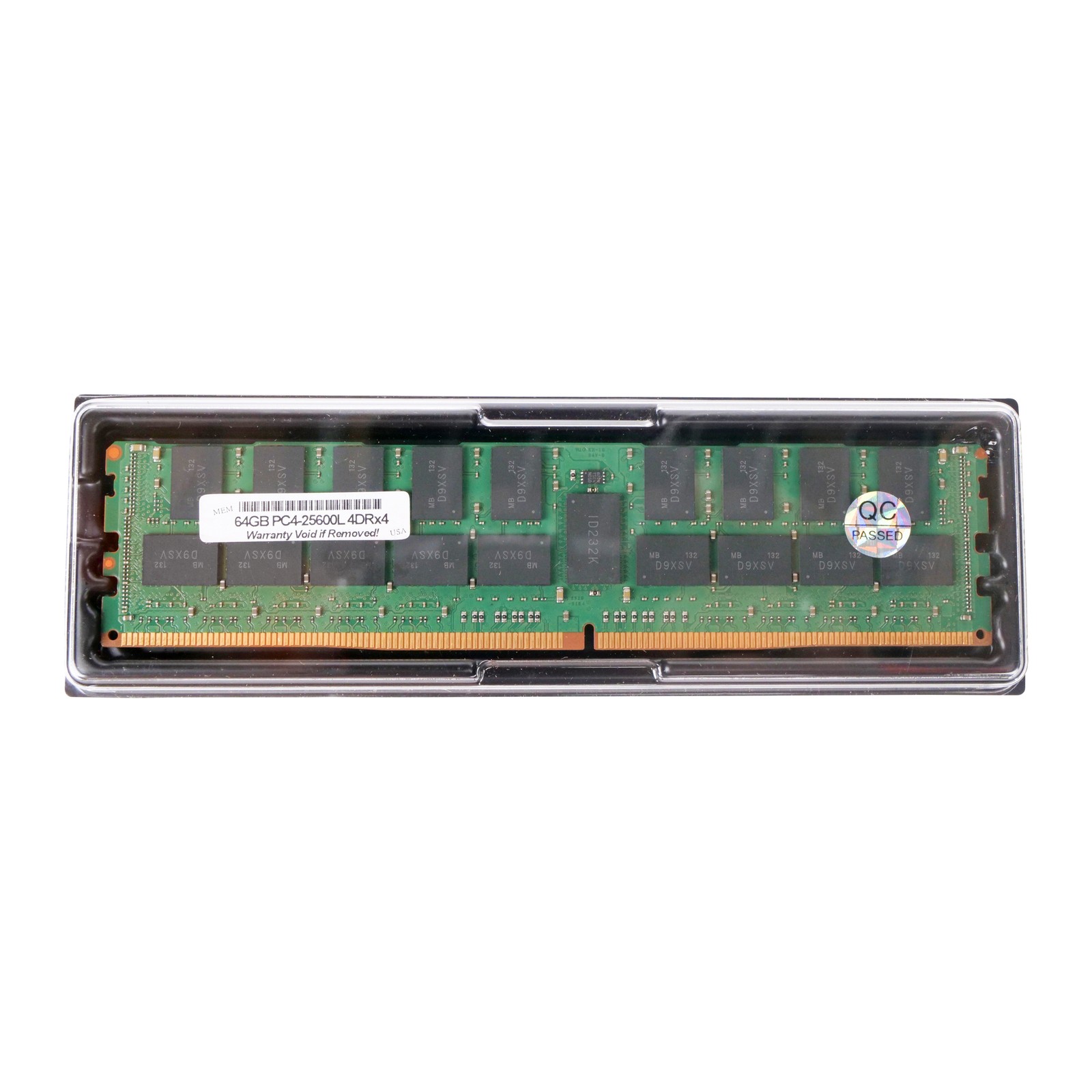 WL OEM 64GB DDR4 3200MHz PC4-25600L ECC 4DRx4 LRDIMM RAM For Dell PowerEdge R840