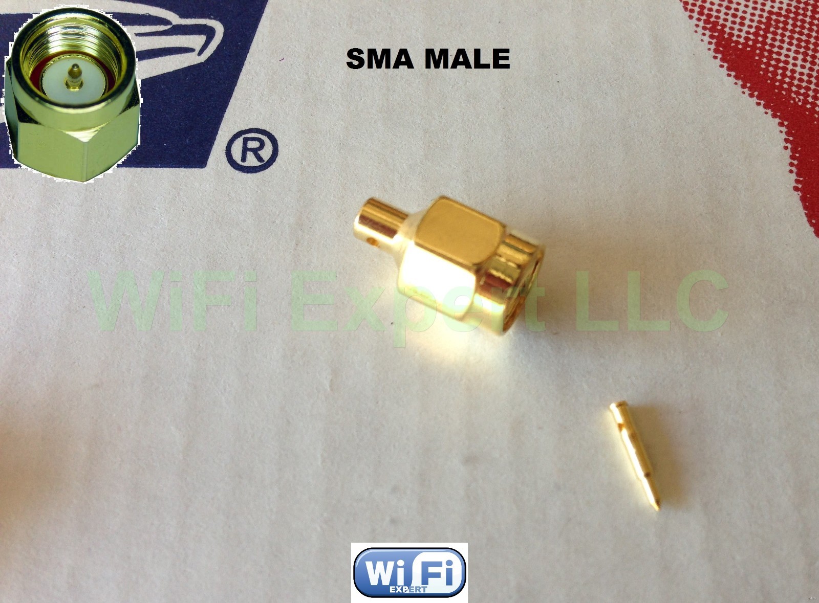 1x SMA or RP-SMA MALE or FEMALE Straight or Angled RG402 RG405 RF Coax Connector