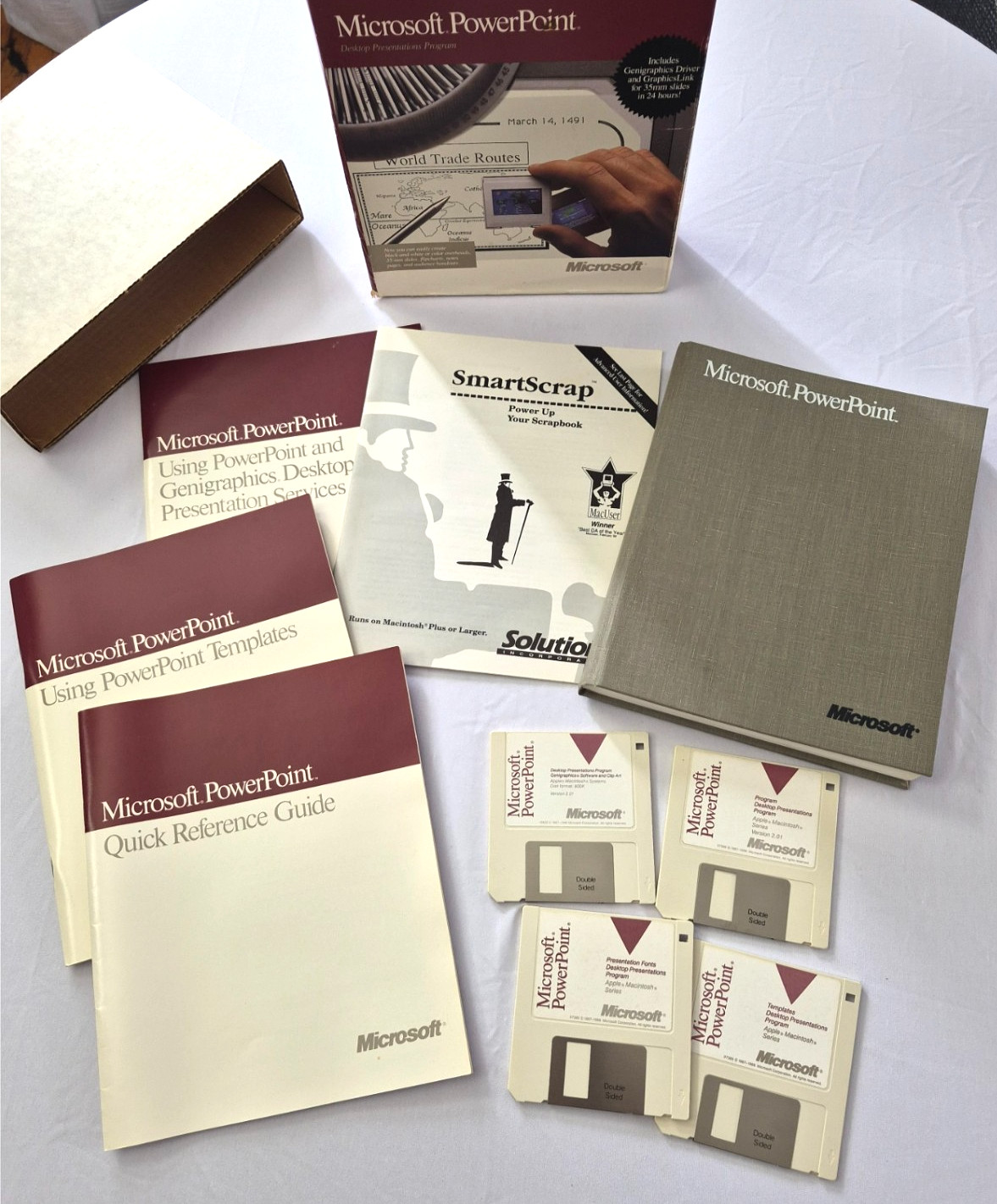 Microsoft PowerPoint 2.01 Vintage Macintosh Desktop Presentation Program 90's