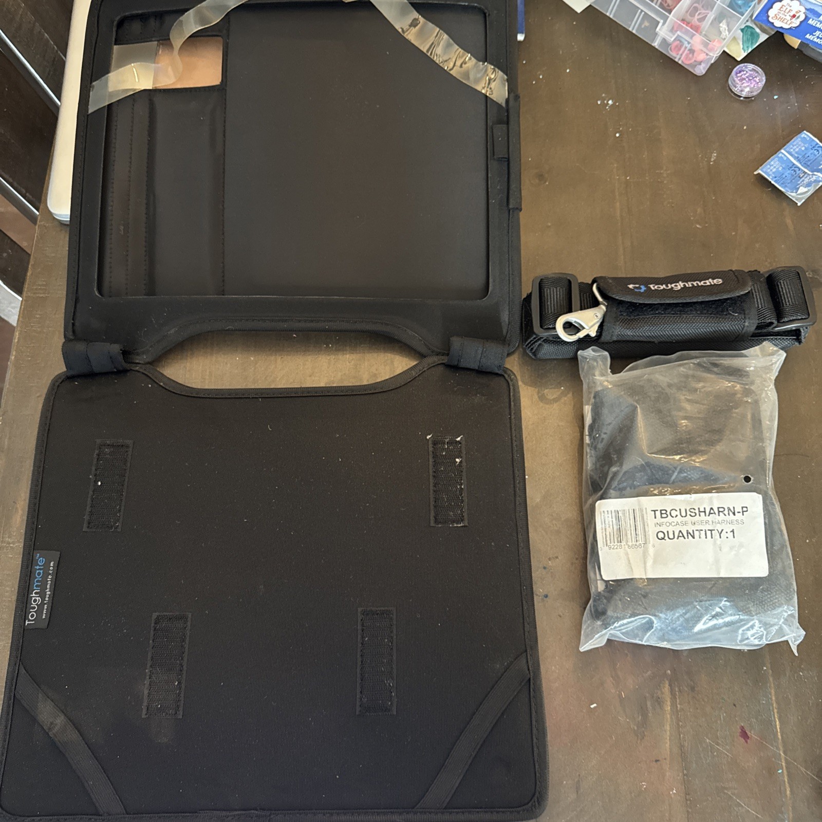 New TOUGHBOOK Toughmate H1 19 Always On 19 EVDO Laptop Carrying Case X Strap 52