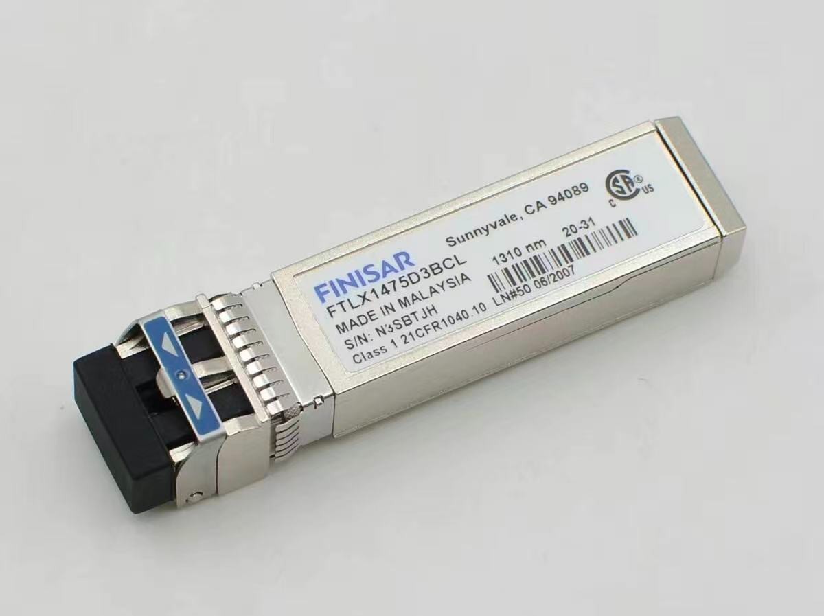 FINISAR  FTLX1475D3BCL 10GBASE‑LR SFP+  1310nm Single Mode LC 10km  Transceiver