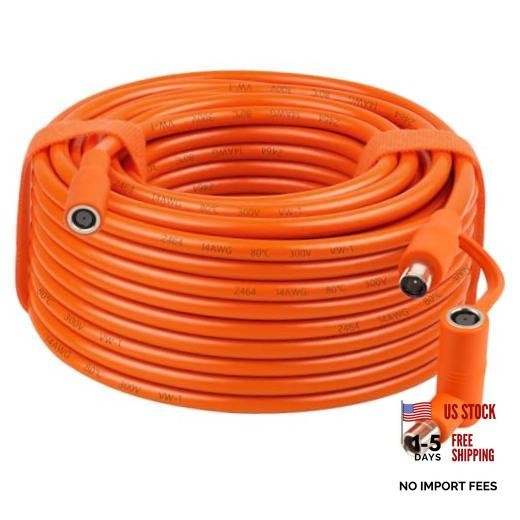 14AWG DC 8mm Extension Cable for Jackery Solar Generator, 75FT DC7909 75 FT