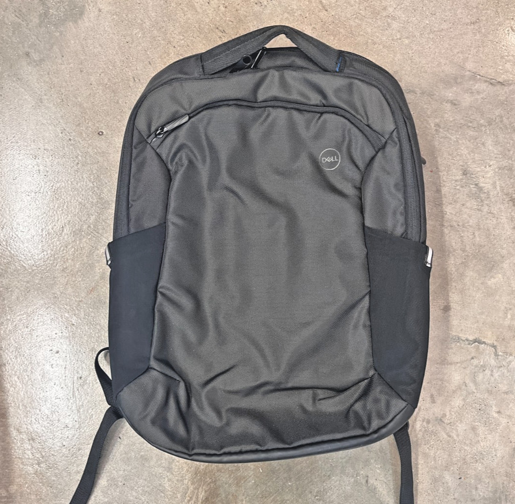 Dell Laptop Sleeve Bag Black Padded Tech Backpack Bottle Pocket Shoulder Strap