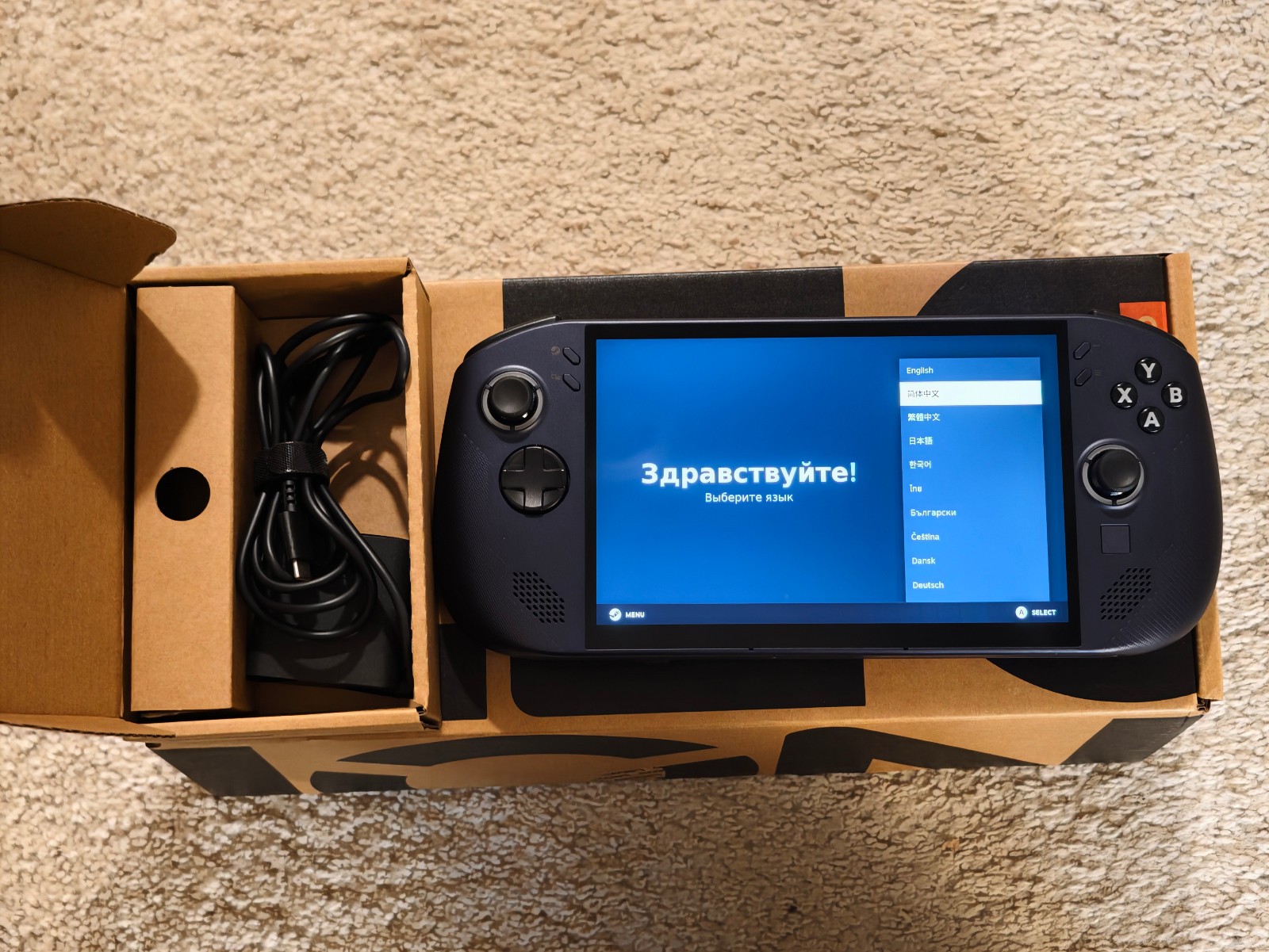 Lenovo Legion Go S Z2 Go 16GB+512GB SteamOS Ver. Black/Blue
