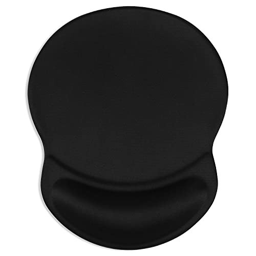 Smooth Surface Ergonomic Mouse Pad with Non-Slip Base - Pain Relief Design