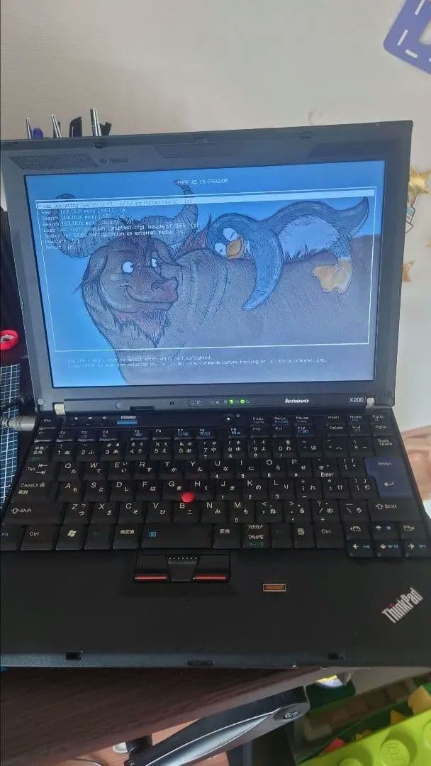 Lenovo ThinkPad X200 SSD 480GB RAM 8GB Libreboot Used Japan Genuine