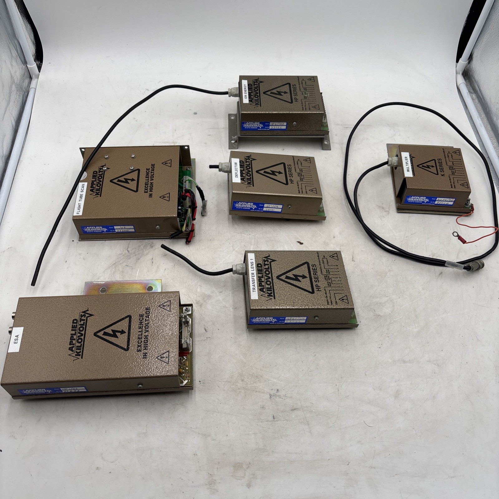 ⚡️6x Lot Applied Kilovolts Power Supplies (3x HP Series; 1x K Series)⚡️