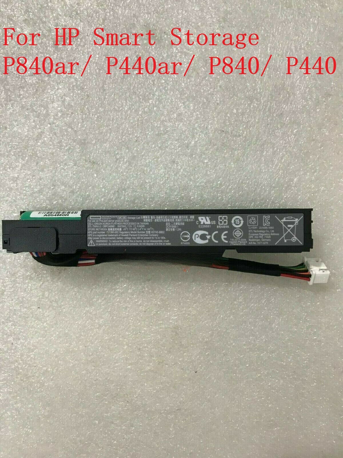 NEW MC96 battery 727260-002 For HP Smart P840ar P440ar P840 P440 Raid HSTNS-BB02