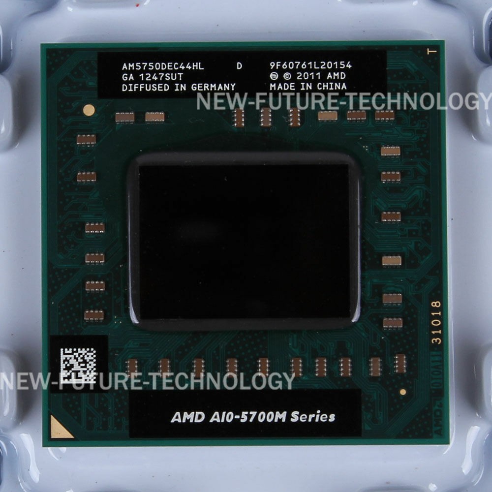 AMD A10-Series A10-5750M 2.5 GHz Quad-Core Socket FS1 CPU Processor