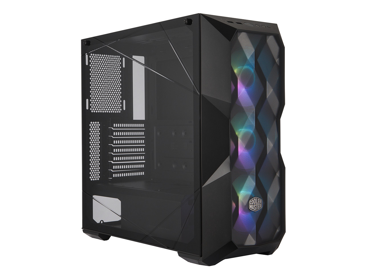 Cooler Master TD500 Mesh High Airflow ATX Mid-Tower Case, 4 CF120 ARGB Fans