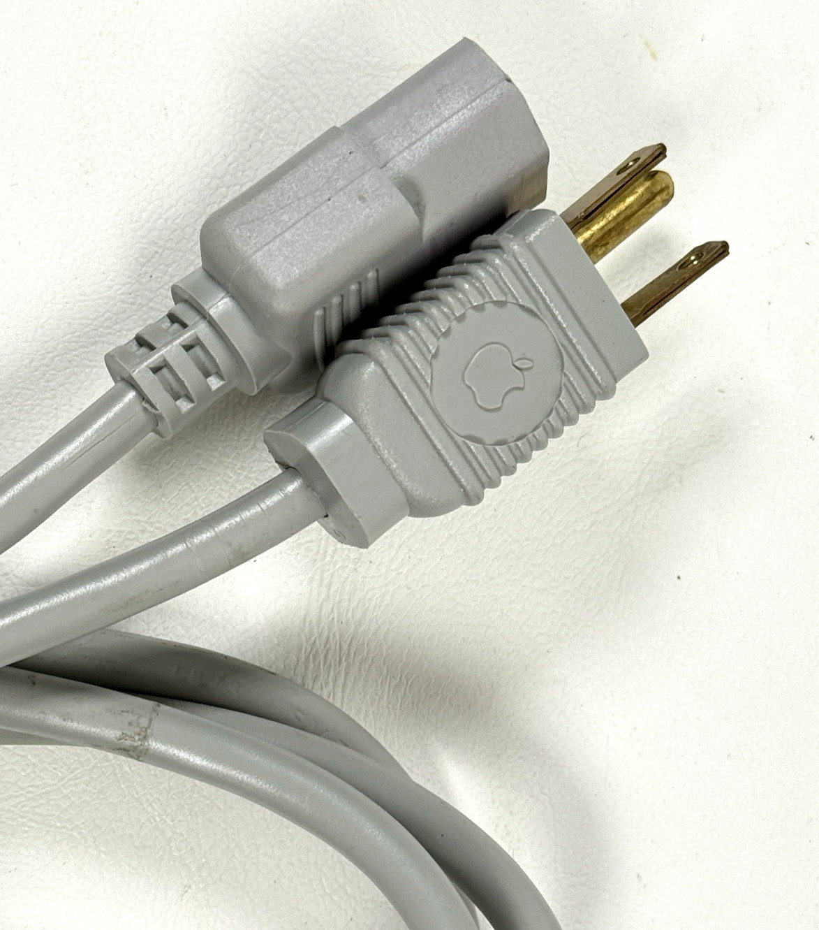 Vintage OEM Apple Macintosh Computer AC Power Cord 6 ft.