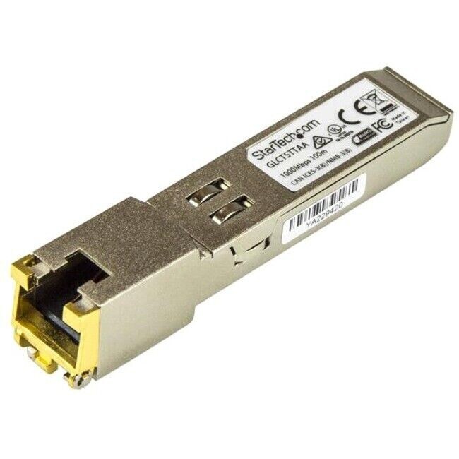 StarTech Gigabit Copper RJ45 SFP Transceiver - Cisco GLC-T Compatible