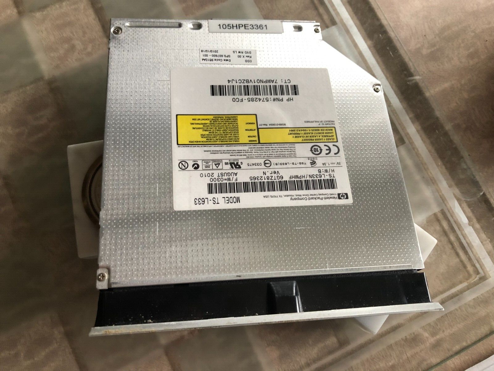 New Genuine HP Pavilion DV5-2000 Series DVDRW Writer 574285-FC0