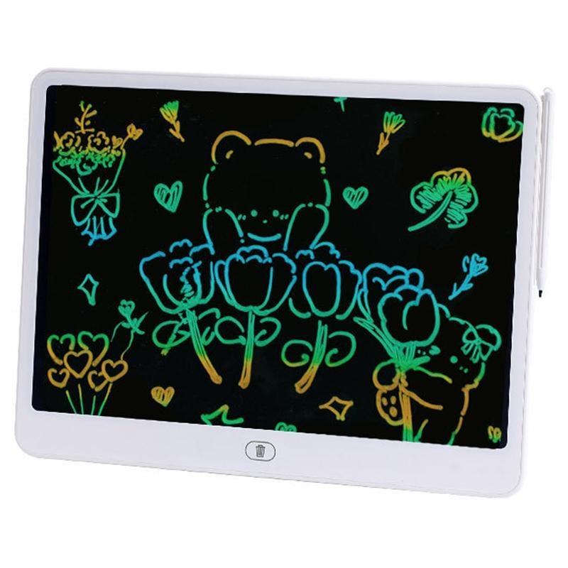 Tableta de escritura LCD para niños, tablero de dibujo con pantalla a color