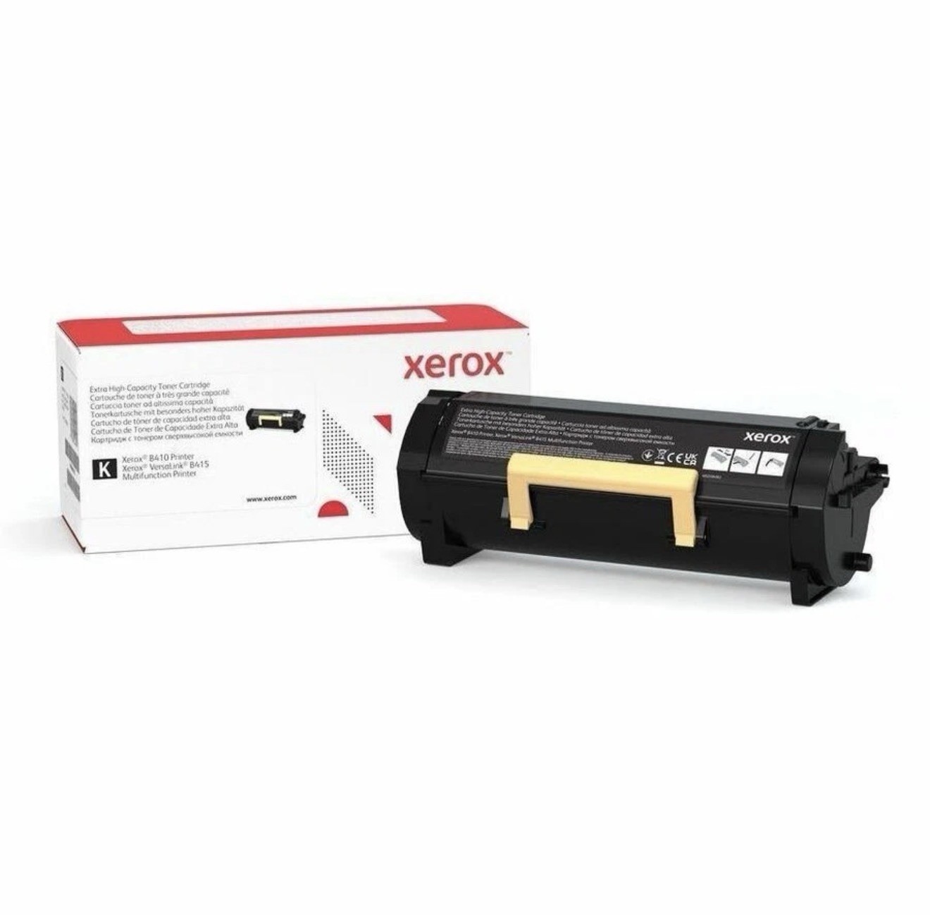 Xerox 006R04727 Black Toner Cartridge Compatible B410 B415 25,000 Pages