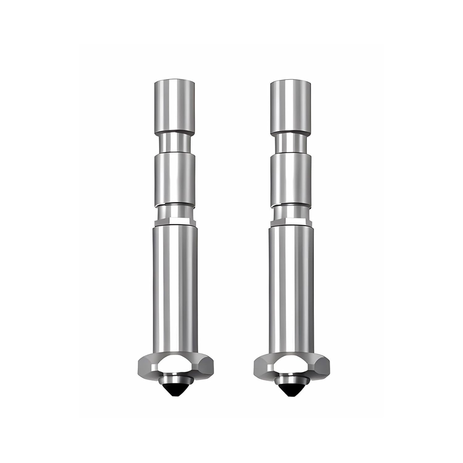 2PCS Hardened Steel Quick Swap Nozzles for Kobra 3 Max, 3D Printer Hotend 0.4Mm