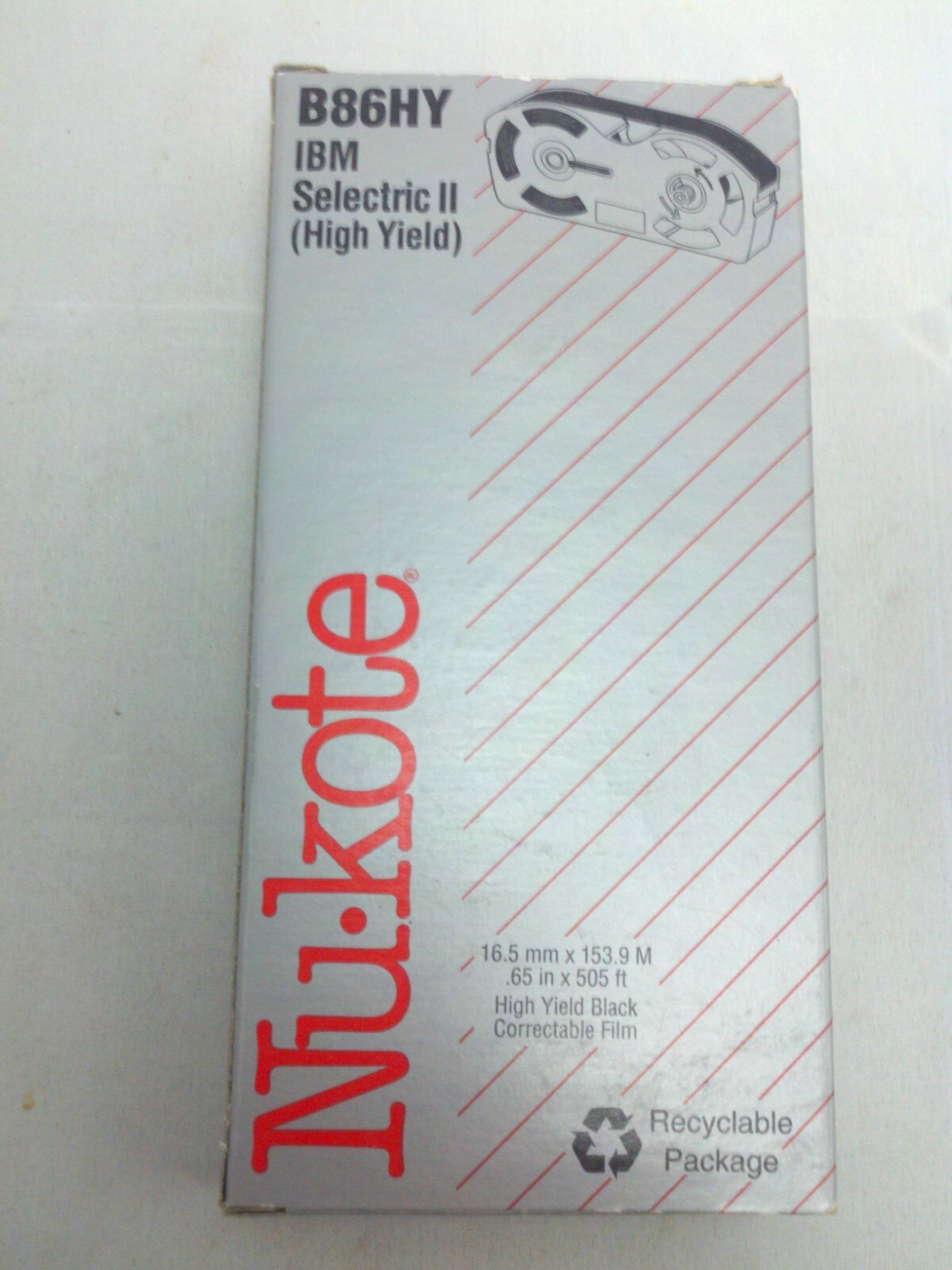 NuKote B86HY Typewriter Ribbon for IBM Selectric II