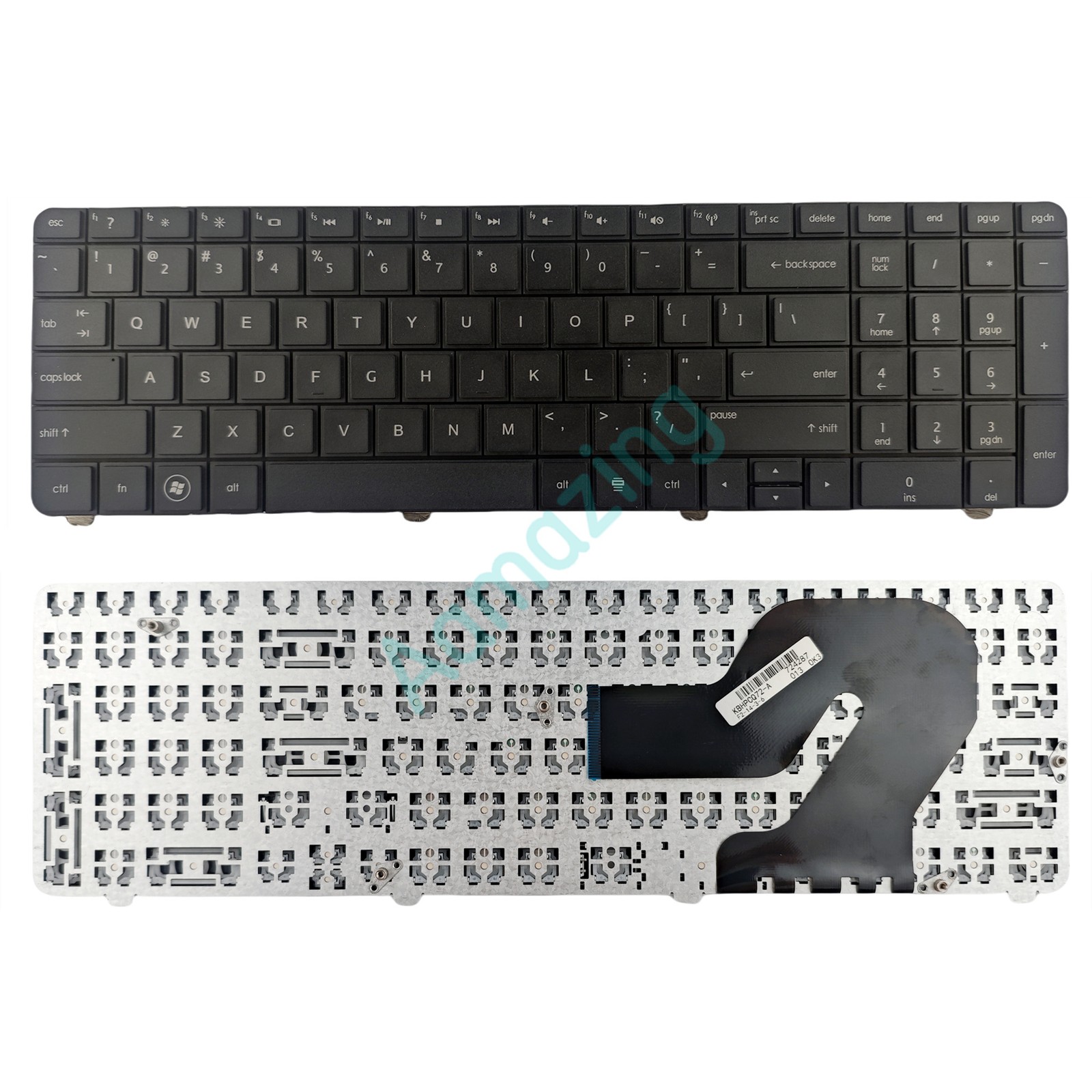 New US Keyboard For HP Compaq Presario CQ72 G72 Laptops Black USA