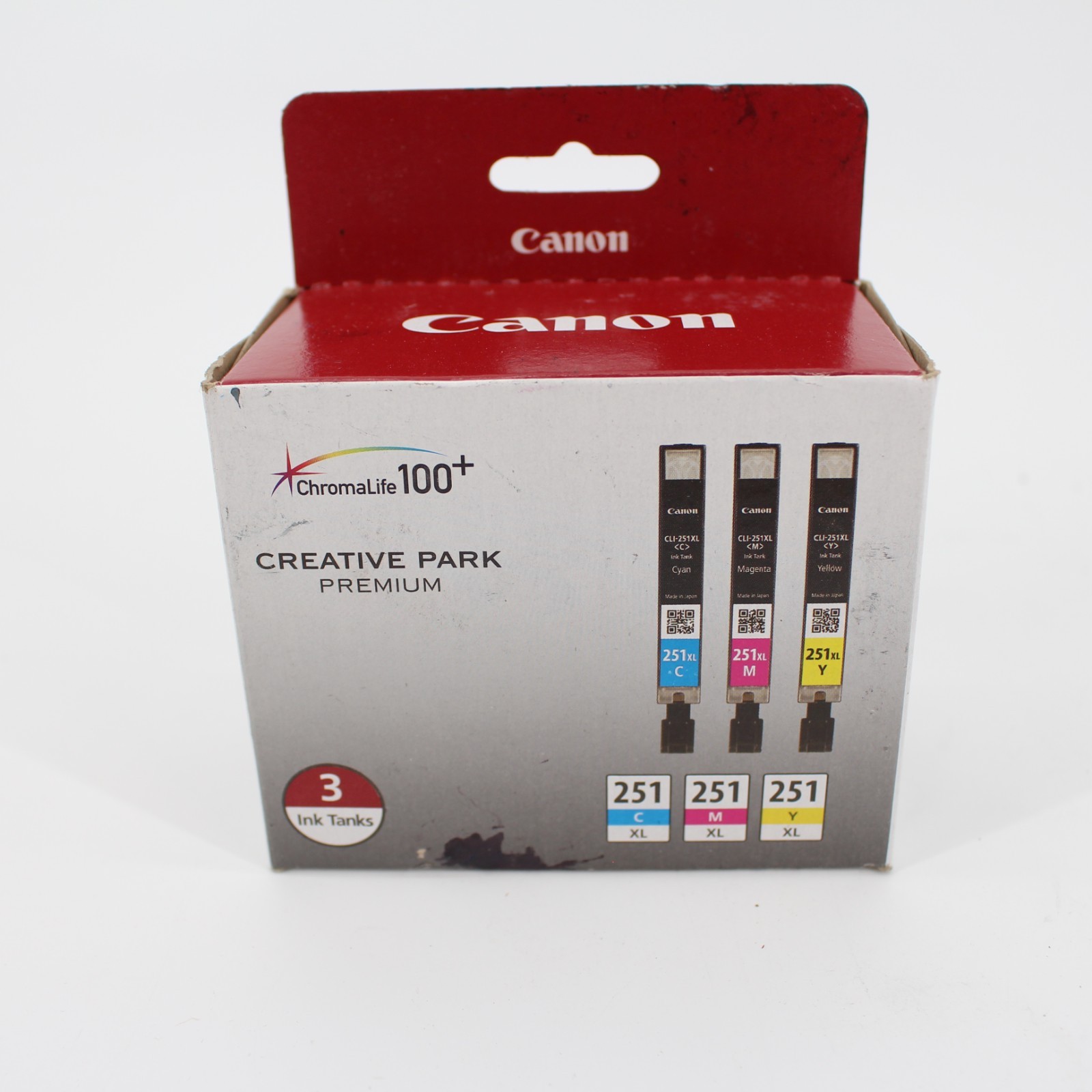 Canon CLI-251XL 3-Cartridge Color Ink Set New Sealed