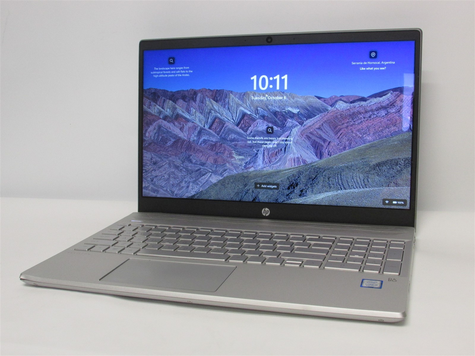 HP Pavilion 15-cs0053cl i5-8250U 1.6GHz 8GB RAM 240GB SSD 15.6" W11H Touch DMG