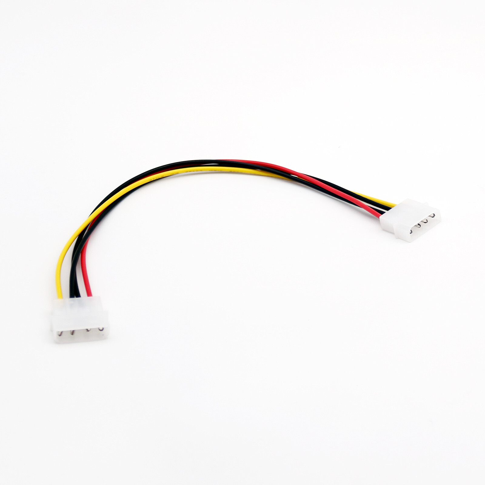 10pcs Power Extension Cable 4 pin LP4 Molex Male to Male Adapter Connector 30cm