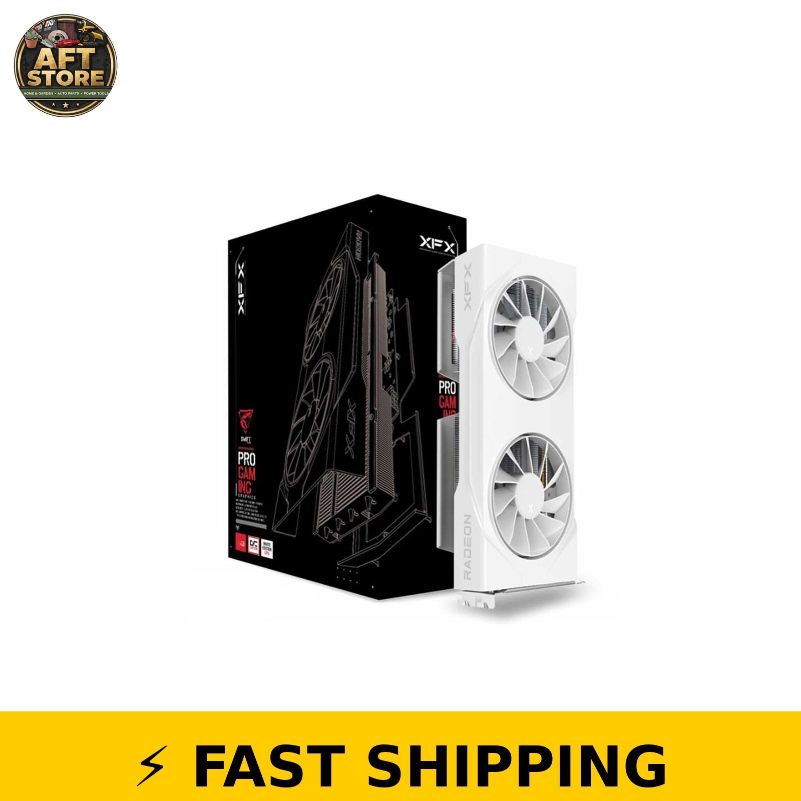 XFX Swift AMD Radeon RX 9060 XT OC 16GB GDDR6 Graphics Card
