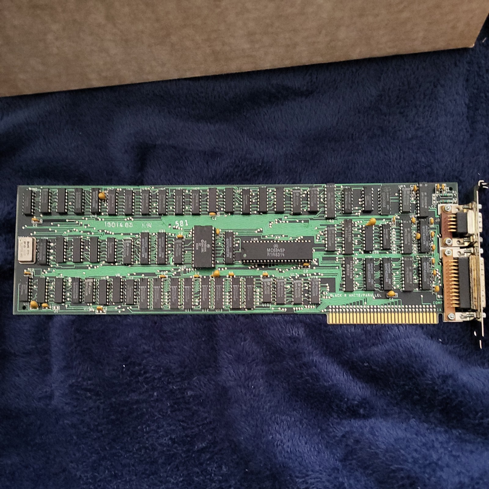 IBM 1501483 XM 8 Bit ISA Monochrome Video Card w/Parallel Printer with Box